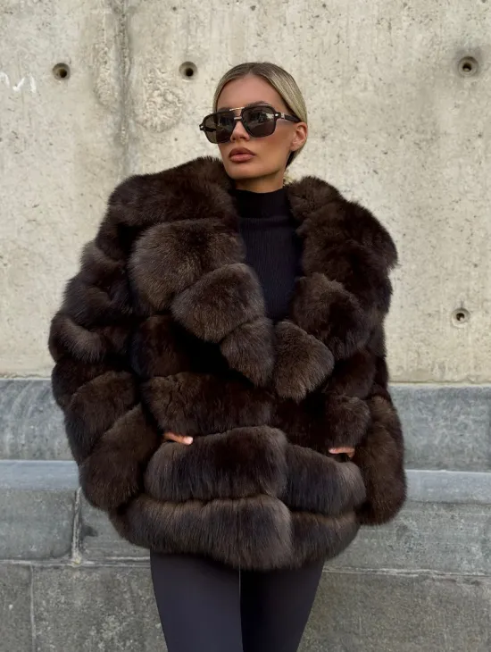 Шуба под соболь - фото 5